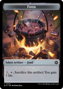 Food token (foil)