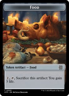 Food token (foil)