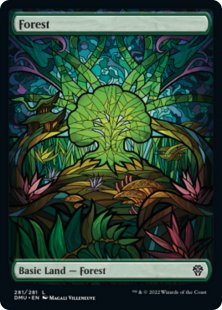 Forest (#281) (foil) (full art)