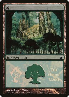 Forest (MPS 2005 Gruul) (foil) (Japanese)