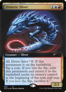 Frenetic Sliver (foil) (extended art)