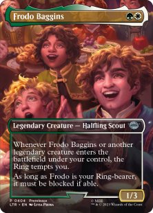 Frodo Baggins (foil) (borderless)