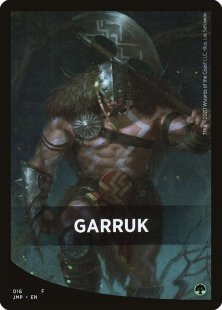 Garruk front card