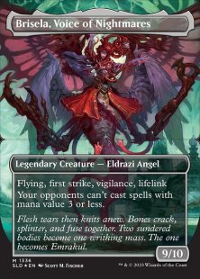 Gisela, the Broken Blade (#1335) (Angels: They're Just Like Us but Cooler) (foil) (borderless)