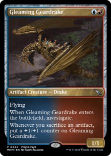 Gleaming Geardrake (foil)