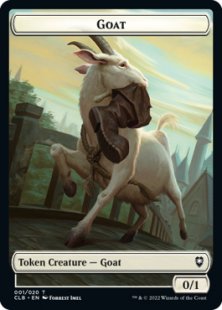 Goat token (foil) (0/1)