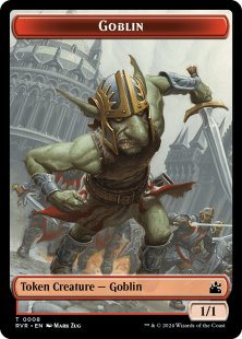 Goblin token (#8) (foil) (1/1)