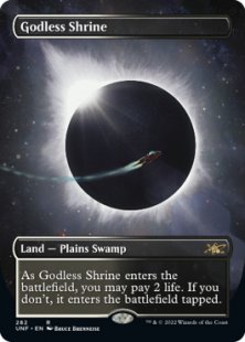 Godless Shrine (foil) (borderless)