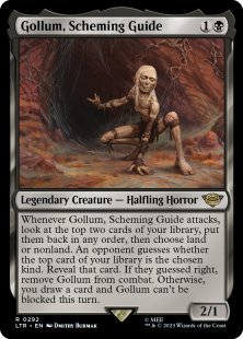 ArtStation - Magic the Gathering: Sméagol, Helpful Guide