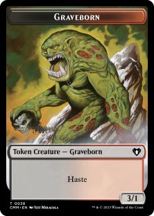 Graveborn token (foil) (3/1)