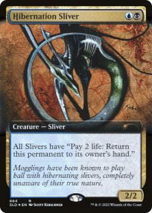 Hibernation Sliver (#664) (foil) (extended art)