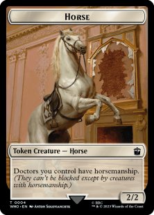 Horse token (surge foil) (2/2)