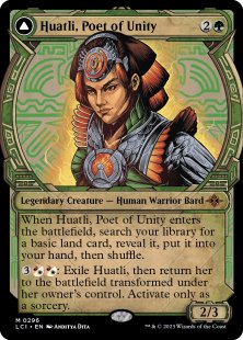 Huatli, Poet of Unity (#296) (showcase)