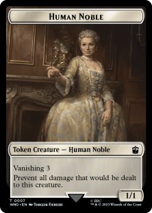 Human Noble token (1/1)