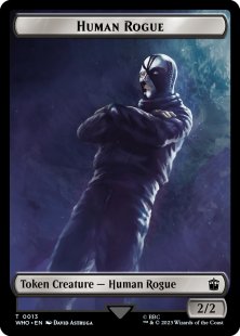 Human Rogue token (2/2)