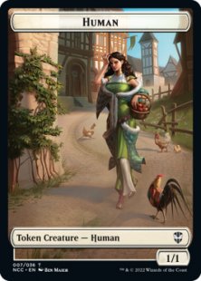 Human token (1/1)