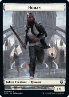 Human token (1/1)