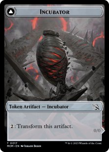 Incubator token (#17) (foil)