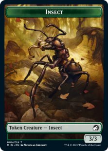Insect token (foil) (3/3)
