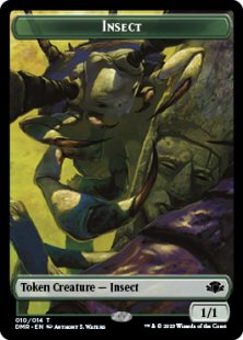 Insect token (foil) (1/1)