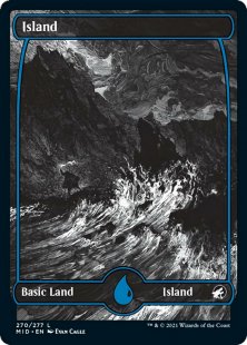 Island (#270) (foil) (full art)
