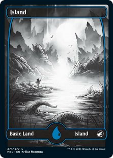 Island (#271) (foil) (full art)