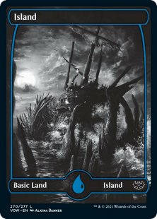 Island (#270) (foil) (full art)