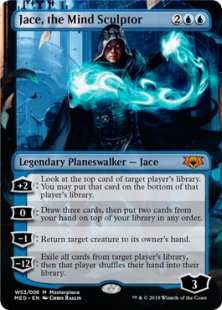 Jace, the Mind Sculptor (foil) (borderless)