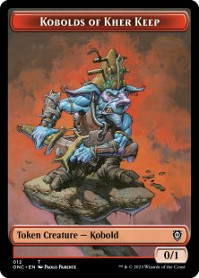 Kobolds of Kher Keep token (0/1)