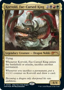 Korvold, Fae-Cursed King (Year of the Dragon) (foil)