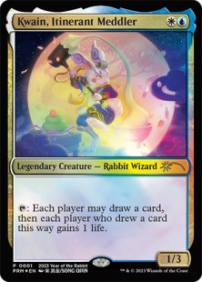 Kwain, Itinerant Meddler (Year of the Rabbit) (foil)