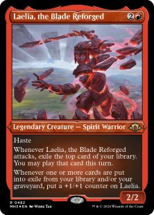 Laelia, the Blade Reforged (foil-etched)