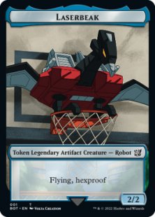 Laserbeak token (2/2)