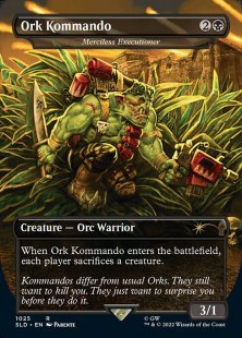 Merciless Executioner (Warhammer 40,000: Orks) (foil) (borderless)