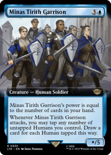 Minas Tirith Garrison (extended art)