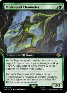 Mirkwood Channeler (extended art)