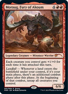 Moraug, Fury of Akoum (Year of the Ox) (foil)