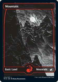 Mountain (#274) (foil) (full art)