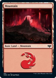 Mountain (#401) (foil)