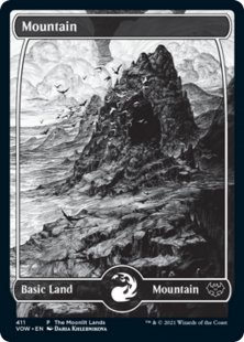 Mountain (11) (foil-etched)