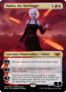 Nahiri, the Harbinger (foil) (borderless)