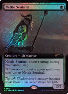 Nettle Sentinel (#773) (foil) (extended art)