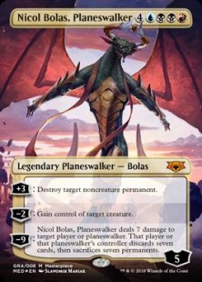 Nicol Bolas, Planeswalker (foil) (borderless)