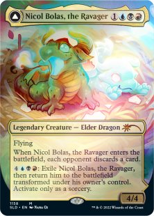 Nicol Bolas, the Ravager (#1158) (From Cute to Brute) (foil)
