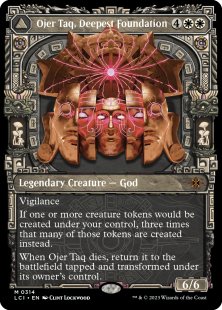 Ojer Taq, Deepest Foundation (foil) (showcase)