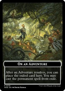On an Adventure Card