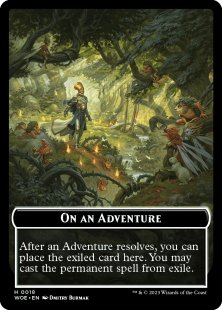 On an Adventure Card