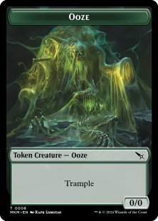 Ooze token (foil) (0/0)
