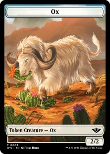 Ox token (foil) (2/2)