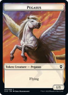 Pegasus token (foil) (1/1)